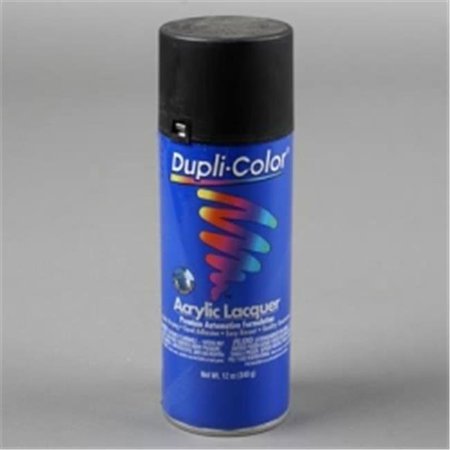 KRYLON Krylon DAL1608 12 oz Dupli Color General Purpose Lacquer Paint; Semi-Gloss Black DUPDAL1608